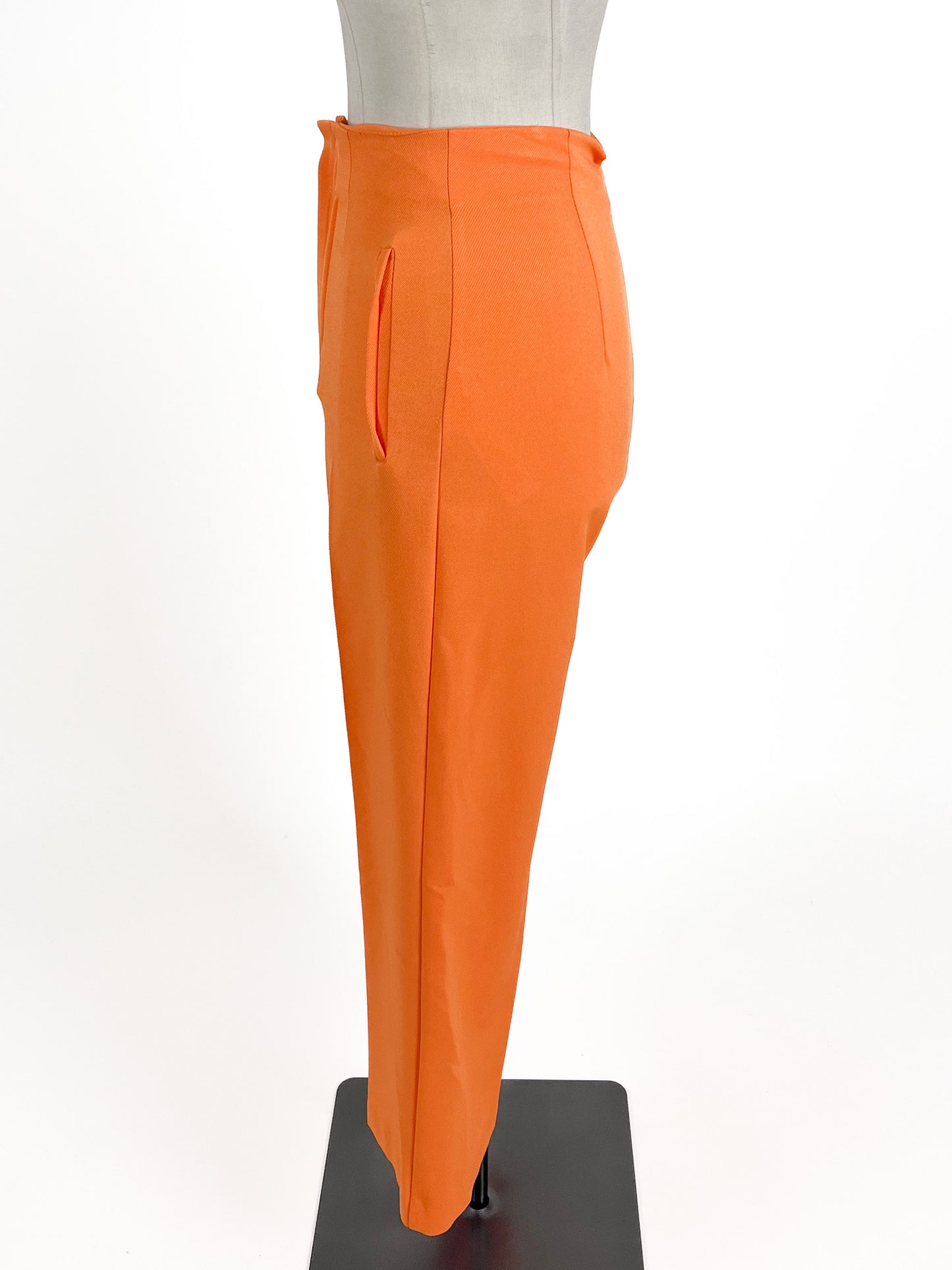 Zara | Orange Wide leg Pants | Size M