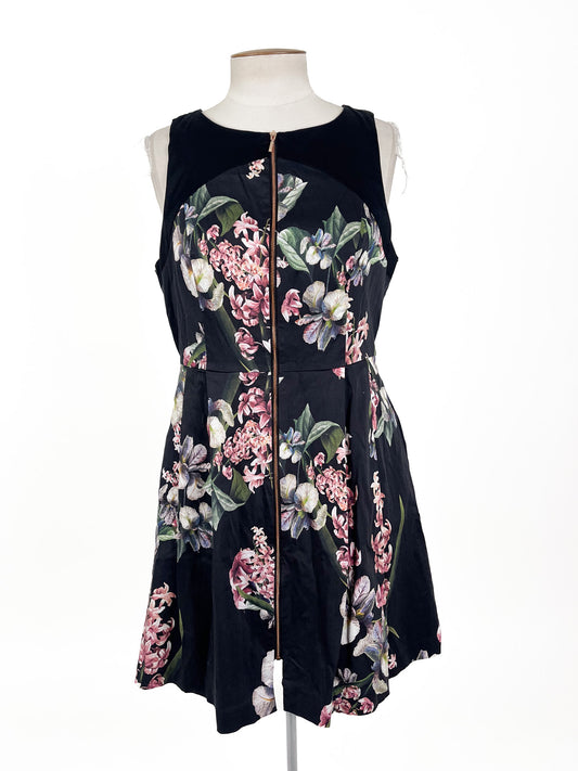 Portmans - Black Mini Dress (Size 16)