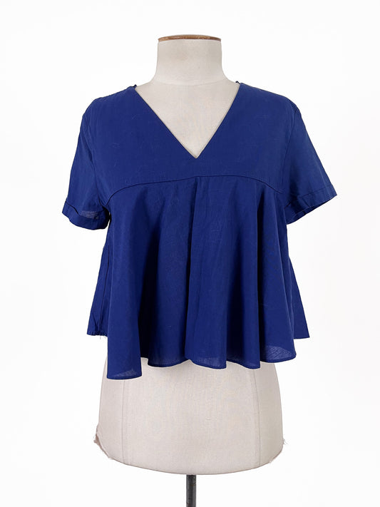 Zara | Blue Casual Top | Size XS
