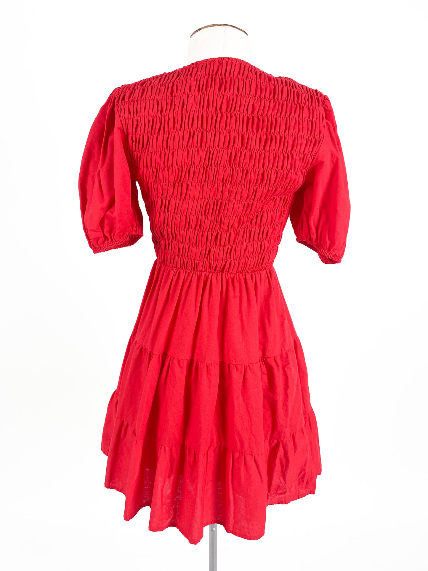 Atmos & Here | Red Casual/Cocktail Dress | Size 8