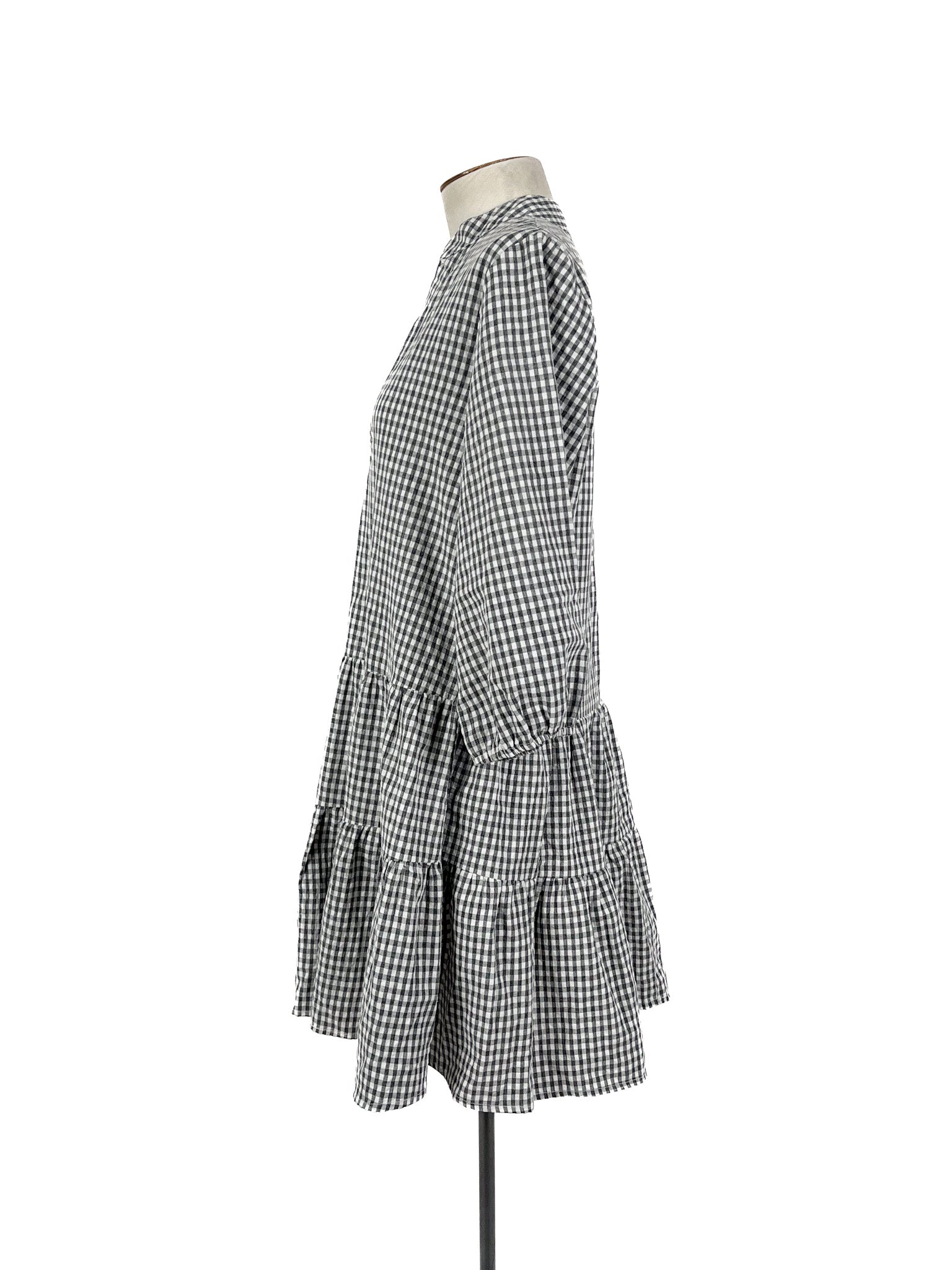 Petal + Pup - White & Black Mini Dress (Size S)