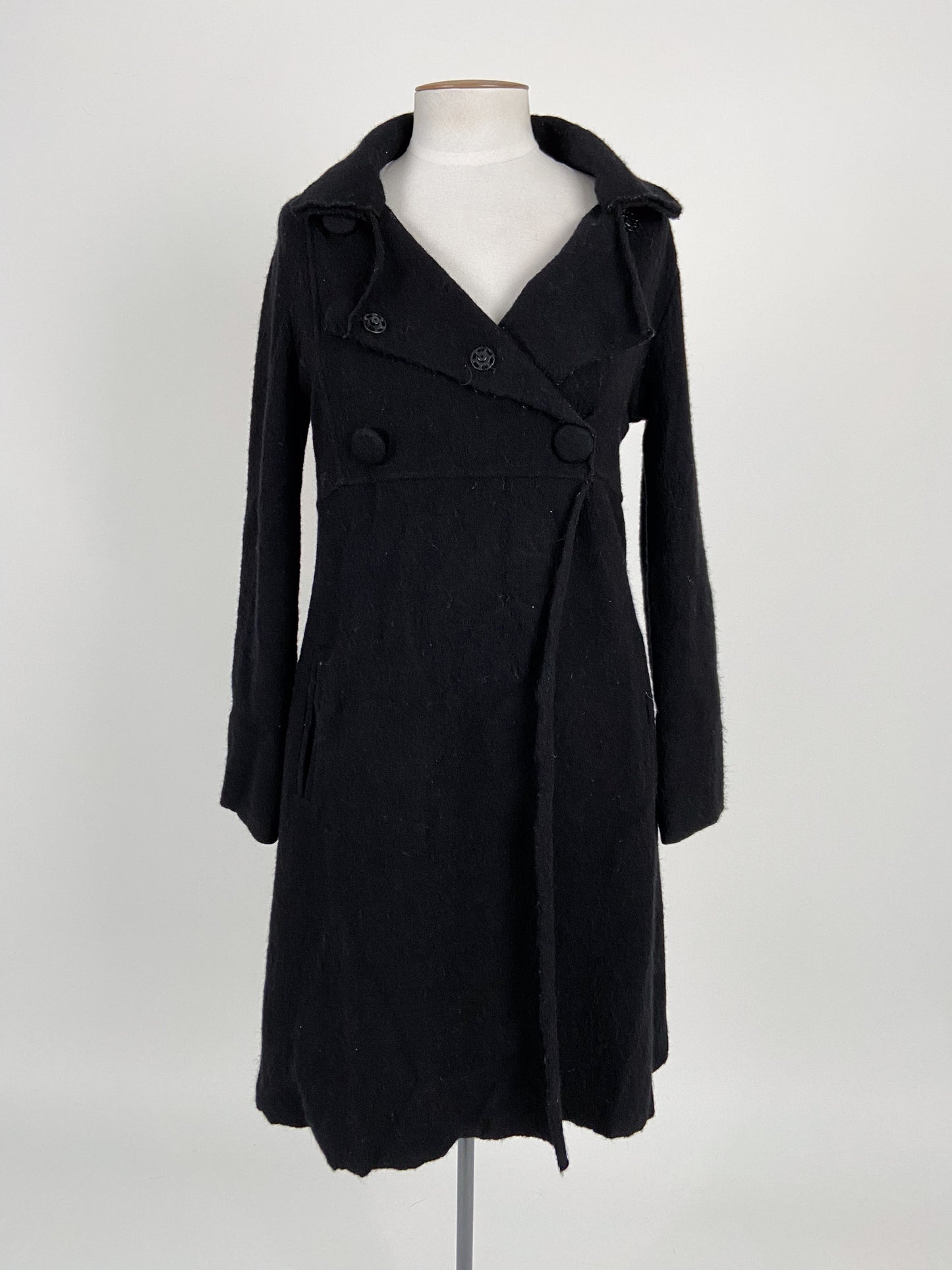 Zara | Black Casual/Workwear Coat | Size M