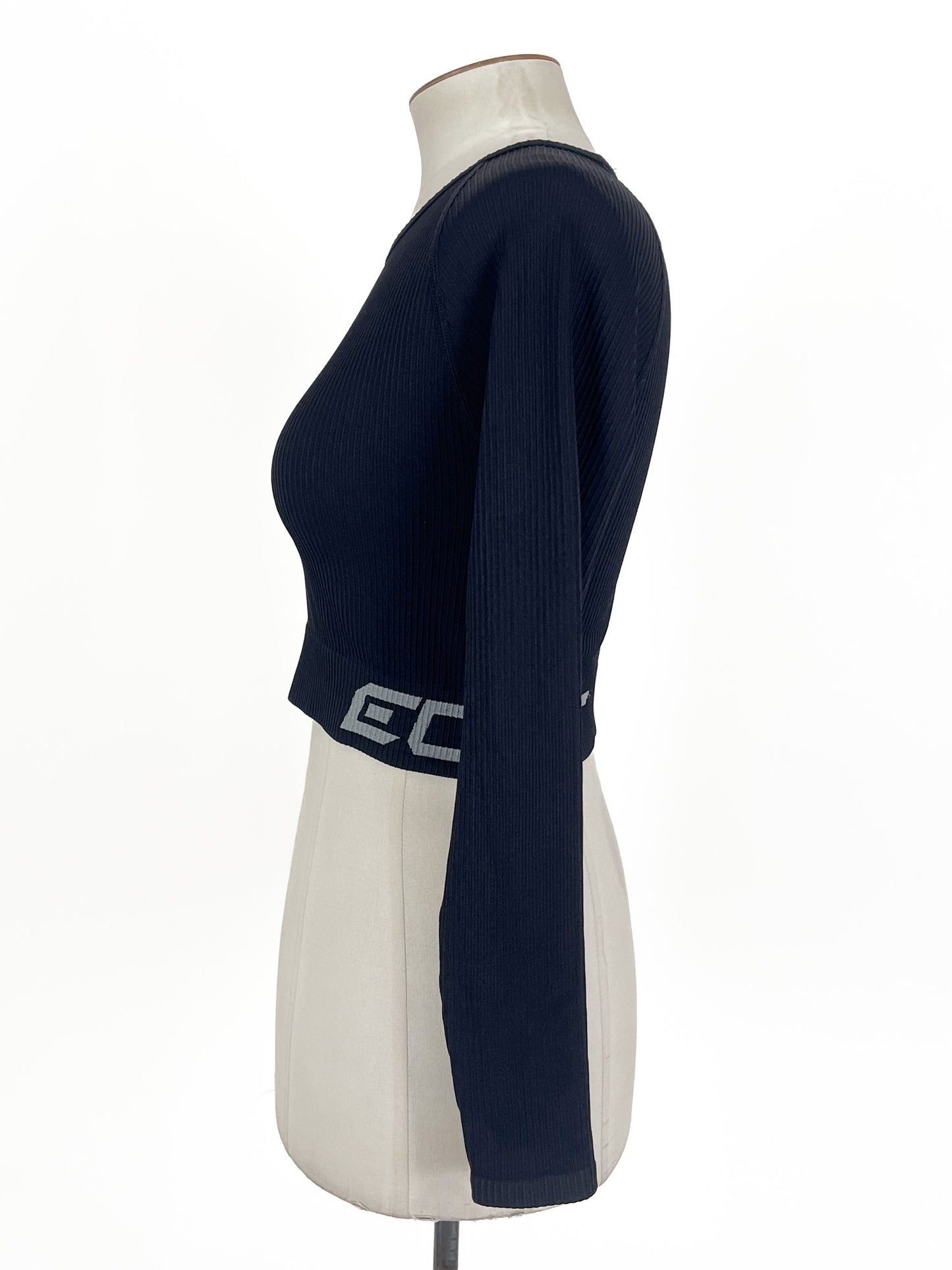 Echt | Black Activewear Top | Size XL