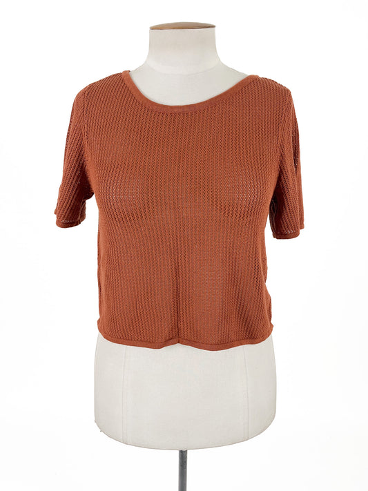 Pieces | Brown Casual Top | Size L