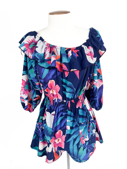 Malibu | Multicoloured Casual Playsuit | Size 10