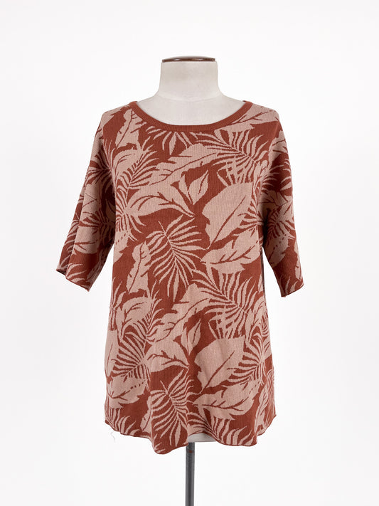 Subtitled | Brown Casual Top | Size XS