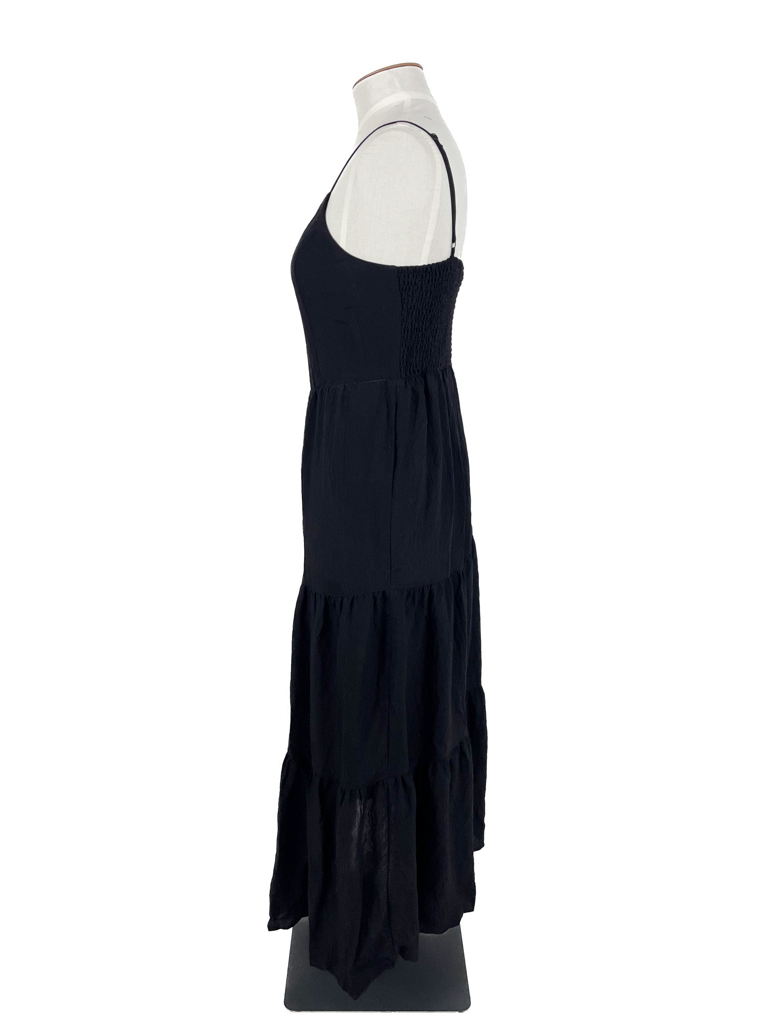 Decjuba - Black Midi Dress (Size L)