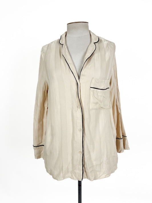 Zara | Beige Casual Top | Size M