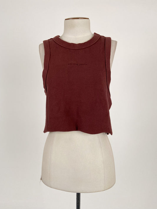 Abrand | Brown Casual Top | Size XL