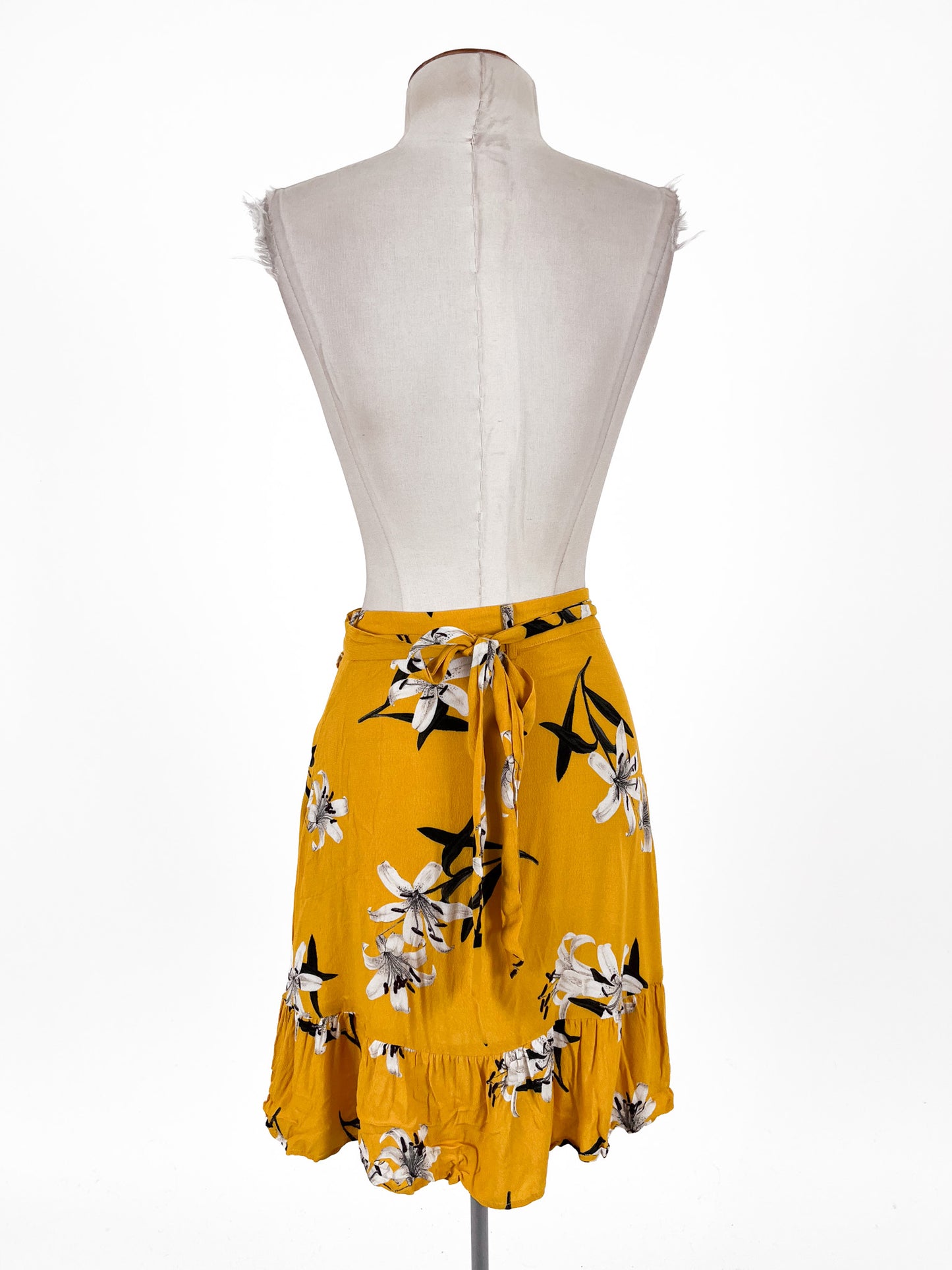 Decjuba | Yellow Casual Skirt | Size 8