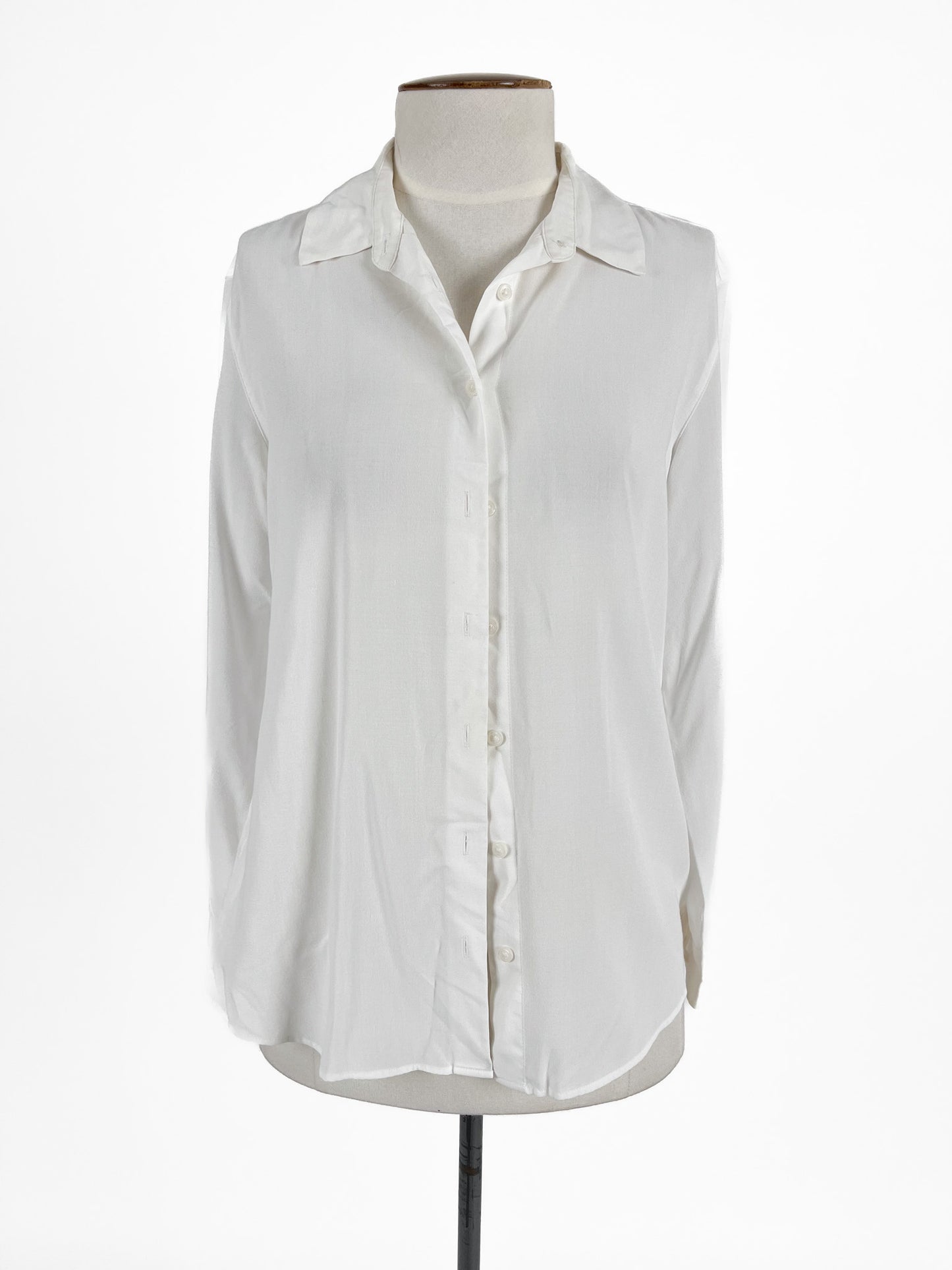 Uniqlo | White Workwear Top | Size S