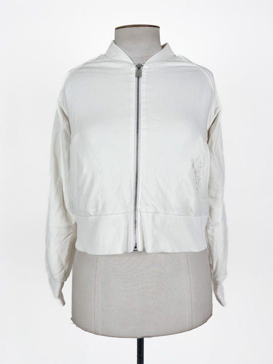 Lounge | White Casual Jacket | Size L