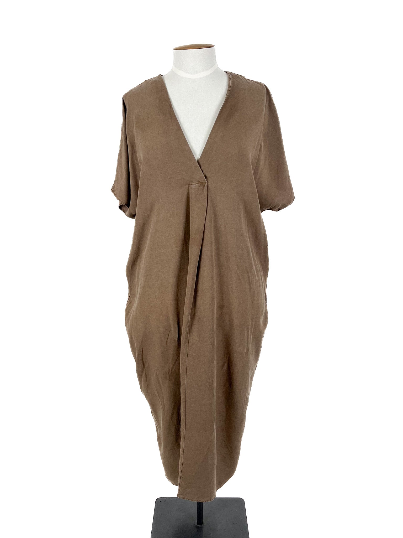 Zara - Green Midi Dress (Size XL)