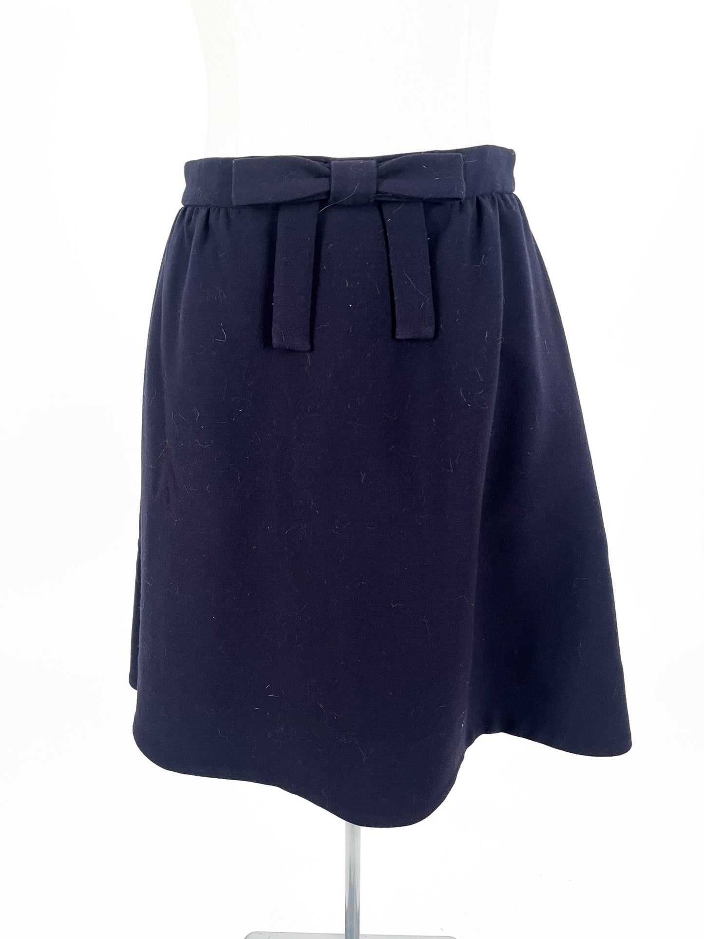 Karen Walker - Navy Mini Skirt (Size 8)