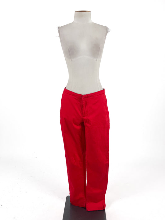 Shanton | Red Straight fit Pants | Size 10