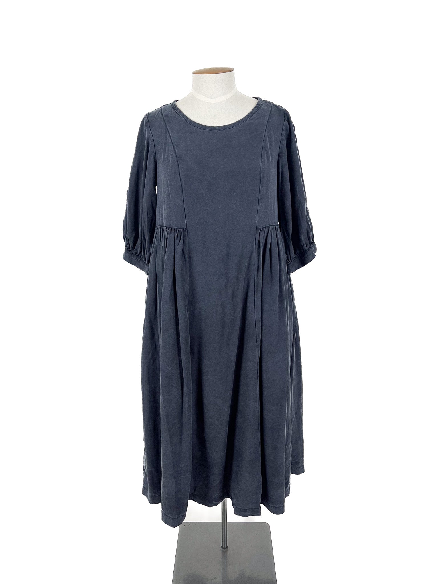 Daylight Moon - Navy Midi Dress (Size S)