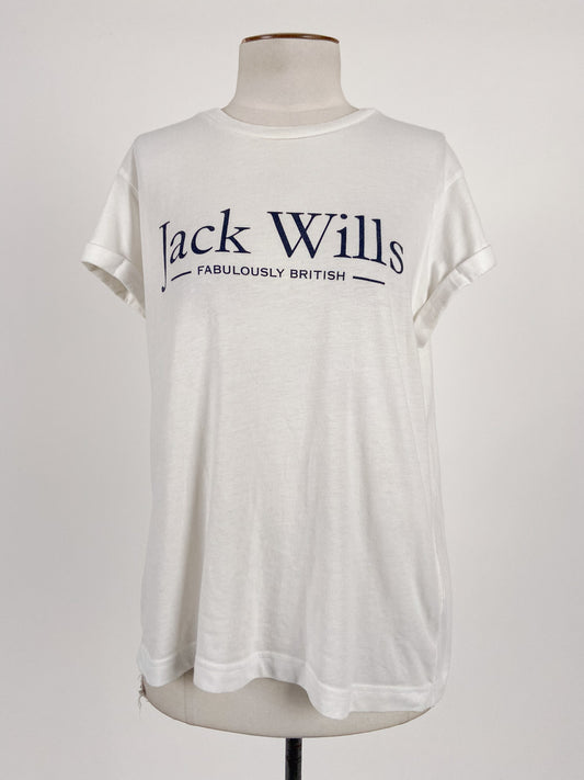 Jack Wills | White Casual Top | Size 10