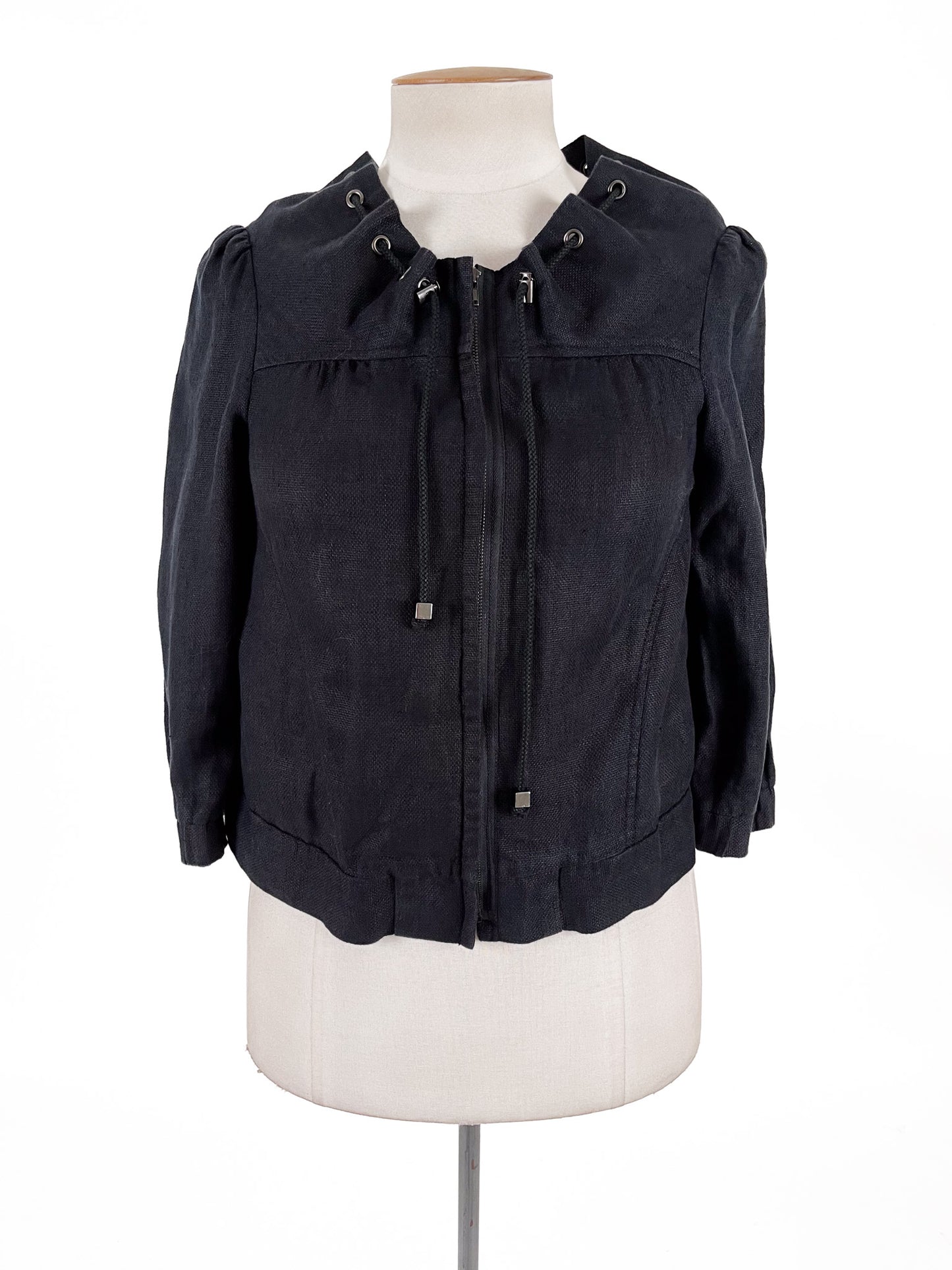 Veronika Maine | Black Casual Jacket | Size 8