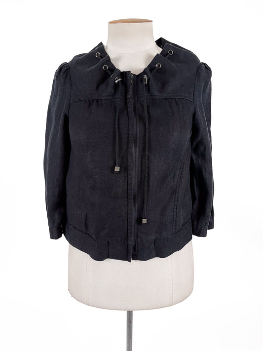 Veronika Maine | Black Casual Jacket | Size 8
