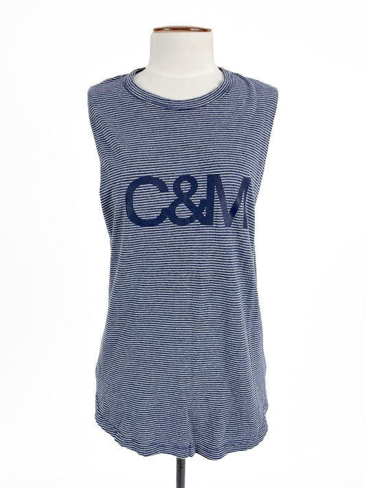 Camilla and Marc | Navy Casual Top | Size 8