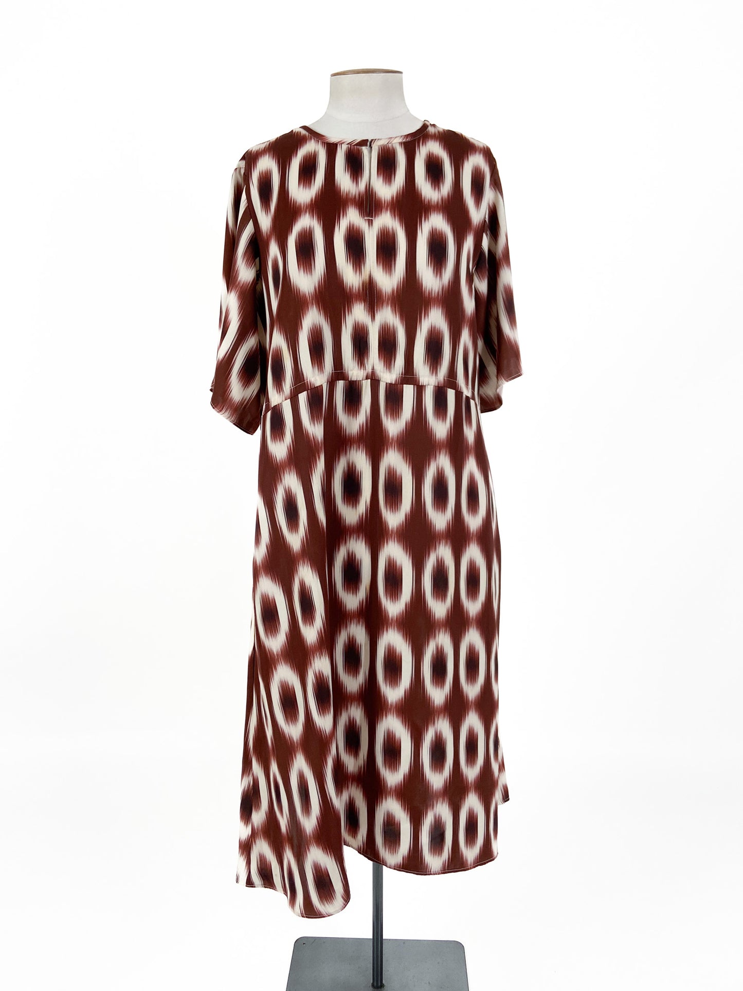 Trenery - Brown Midi Dress (Size 16)