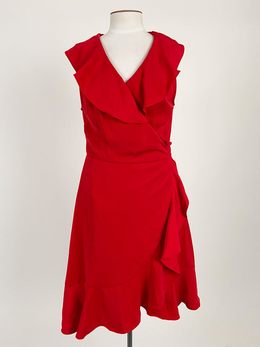 Pagani | Red Workwear Dress | Size 14