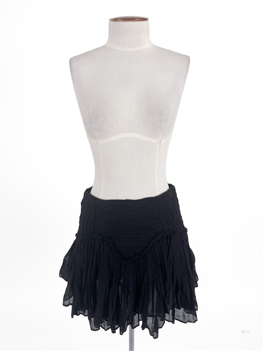 AJE | Black Cocktail Skirt | Size 8