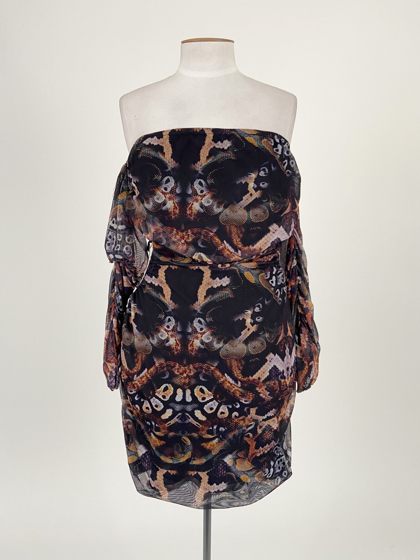 Pretty Little Thing | Multicoloured Cocktail Dress | Size 18