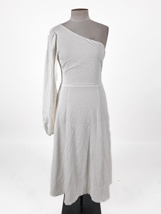 The Fated | White Cocktail/Formal Dress | Size 10