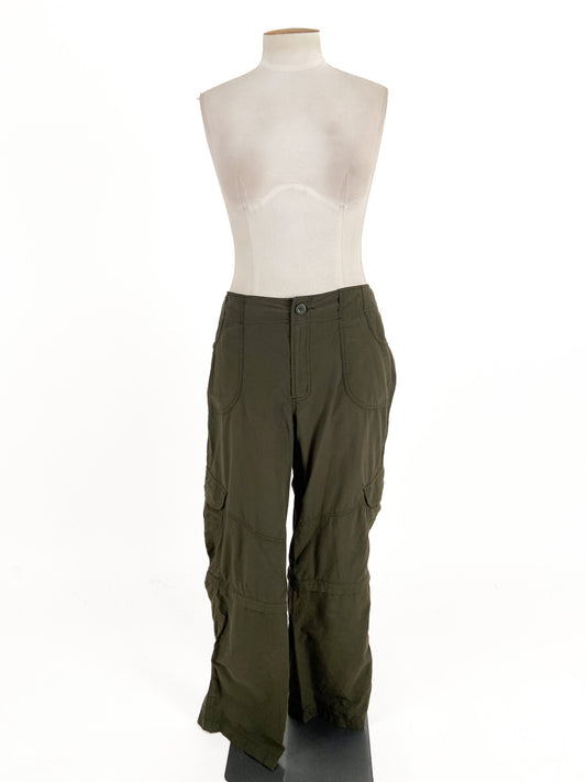 Kathmandu | Green Cargo Low waisted Pants | Size 16