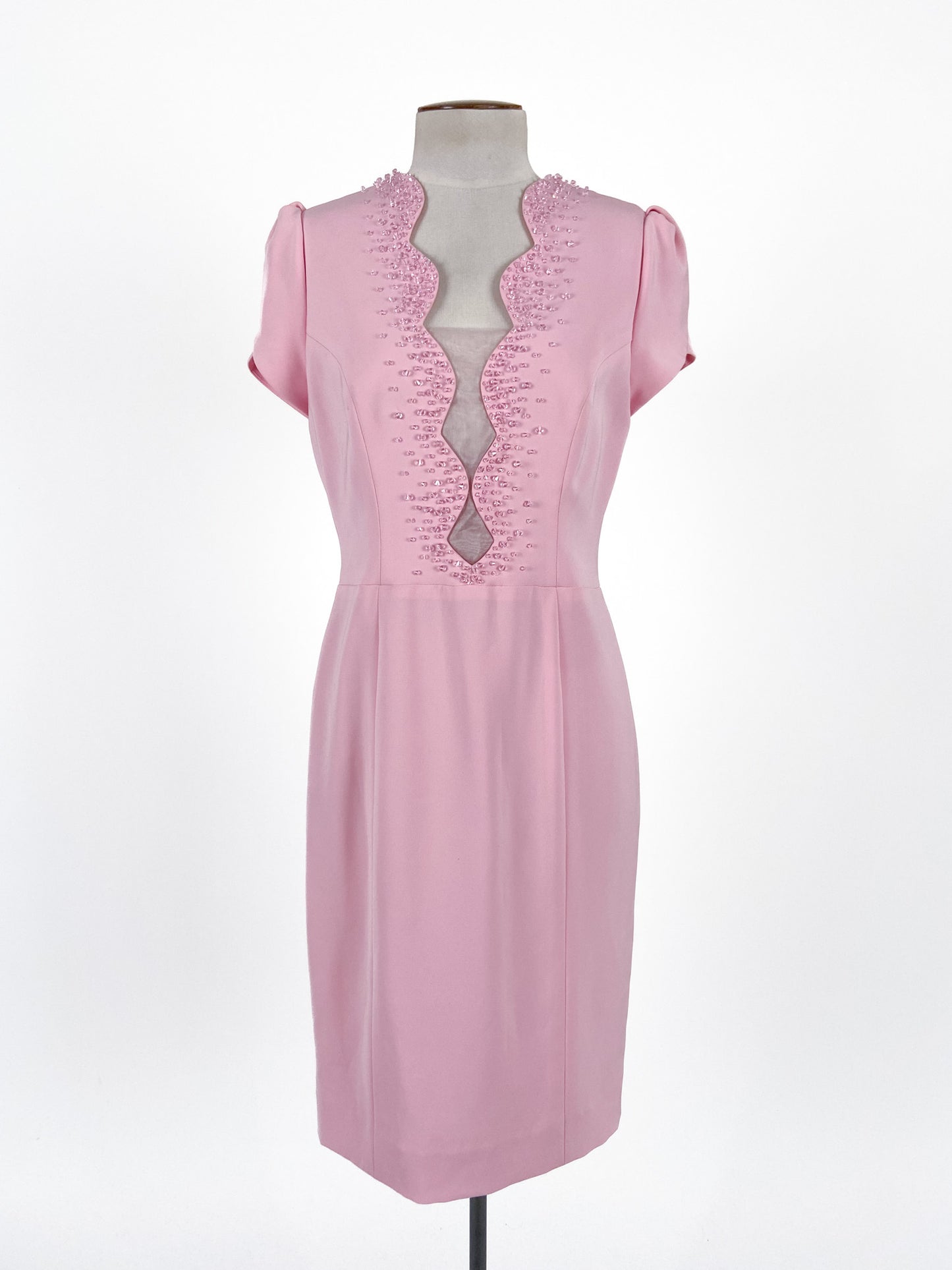 Adrienne Winkelmann | Pink Cocktail/Formal Dress | Size 10