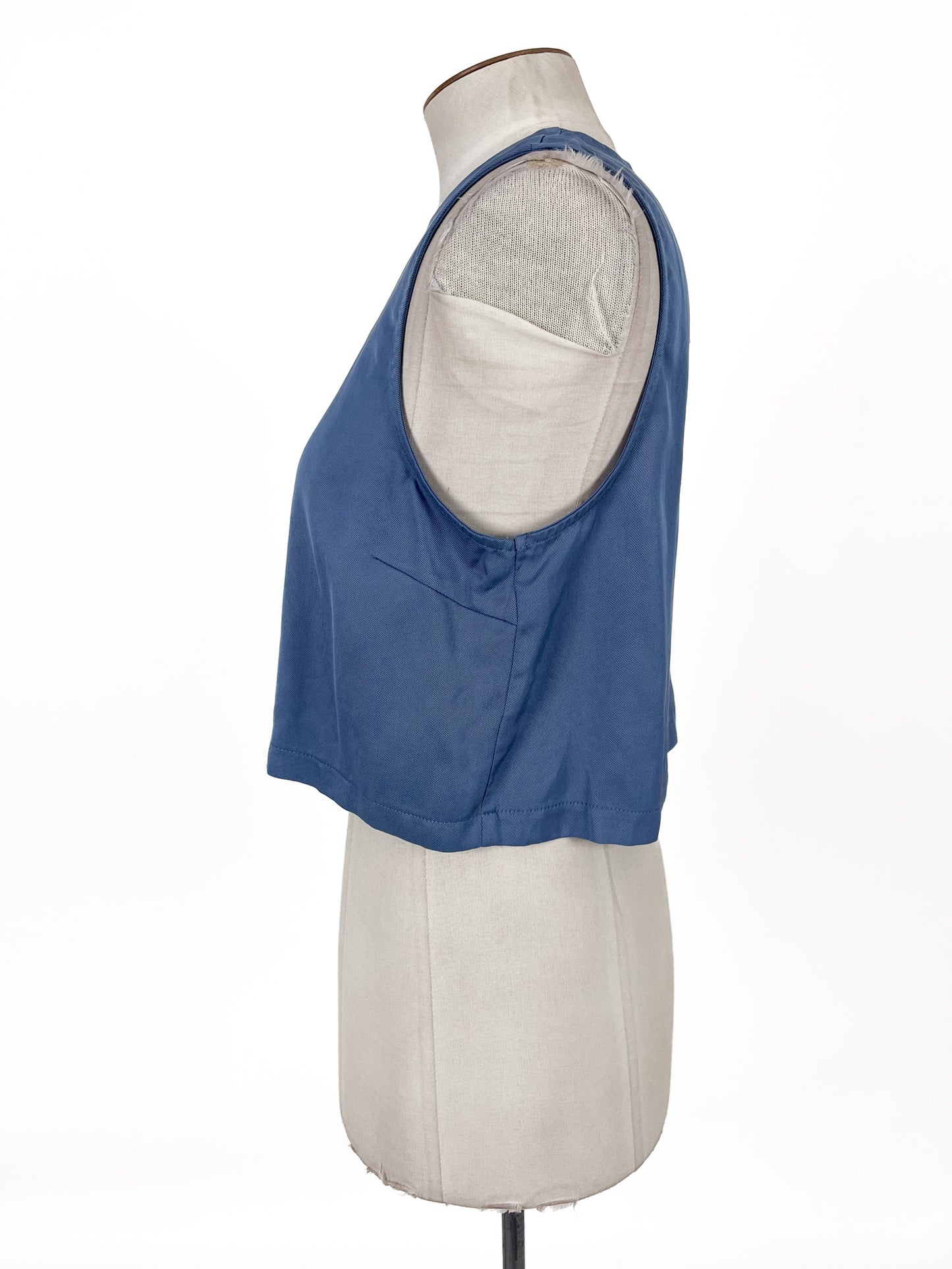 Atmos & Here | Blue Casual Top | Size 12