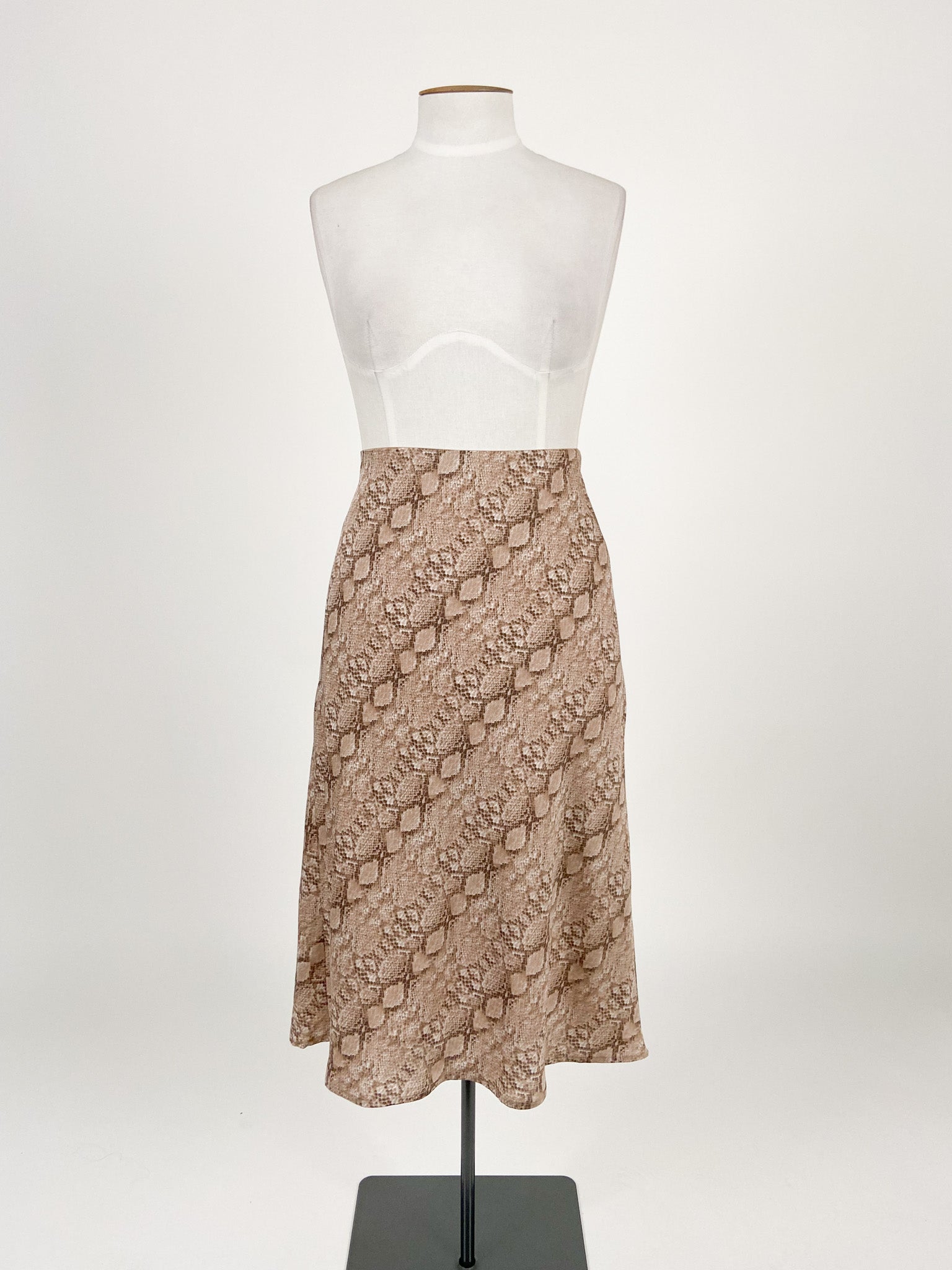 Brown skirt top size 16