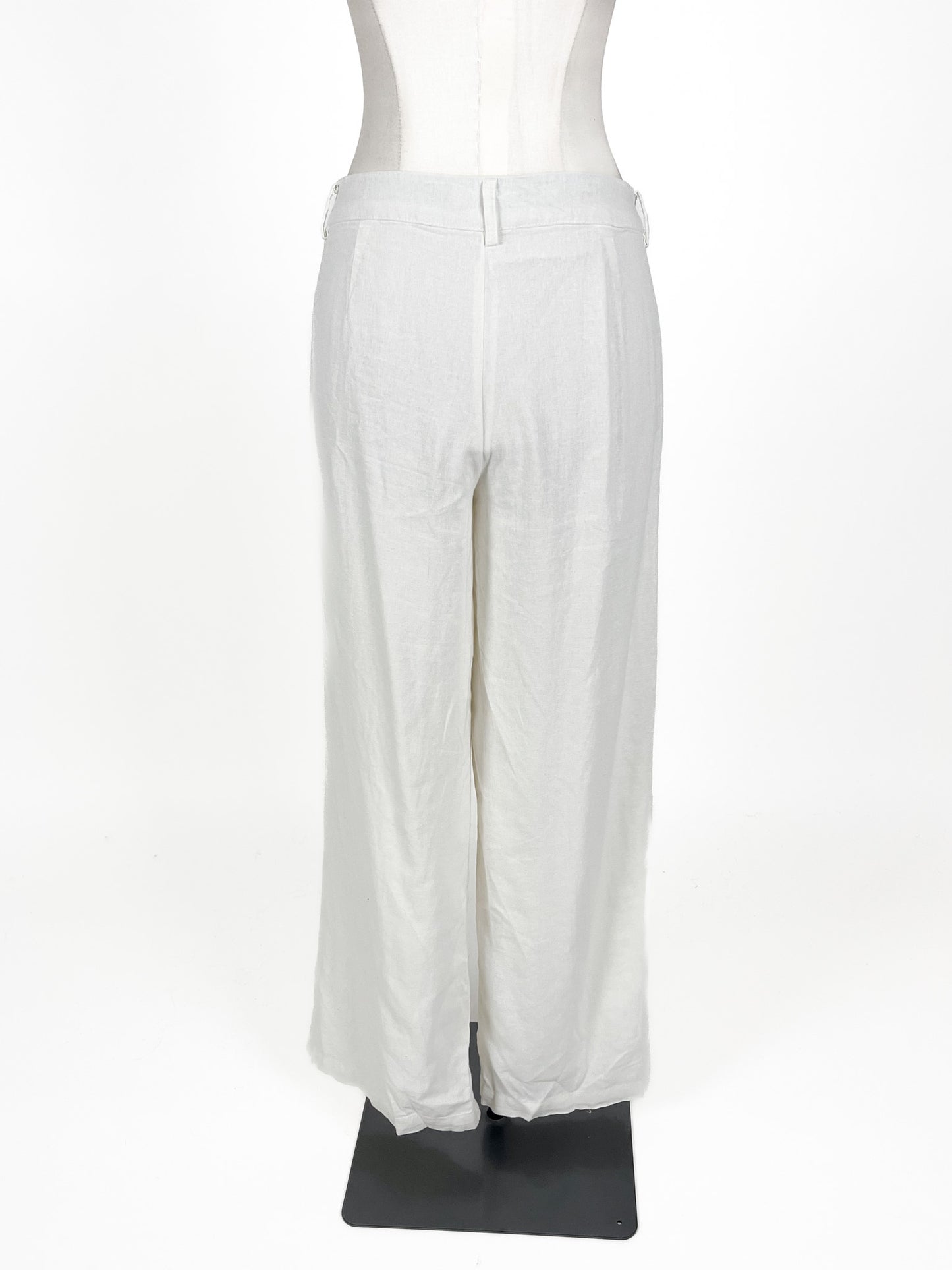 Glassons | White Wide leg Pants | Size 10