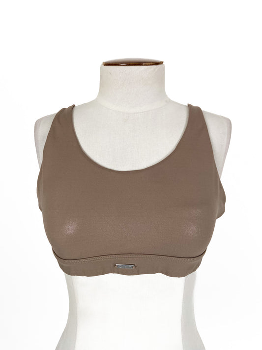 Aim'n | Brown Activewear Top | Size L