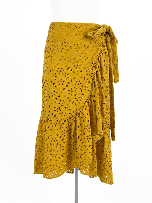 Country Road | Yellow Casual Skirt | Size 10