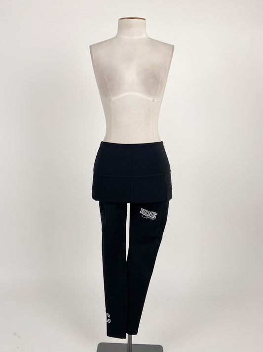 Hine | Black Casual Activewear Bottom | Size XS