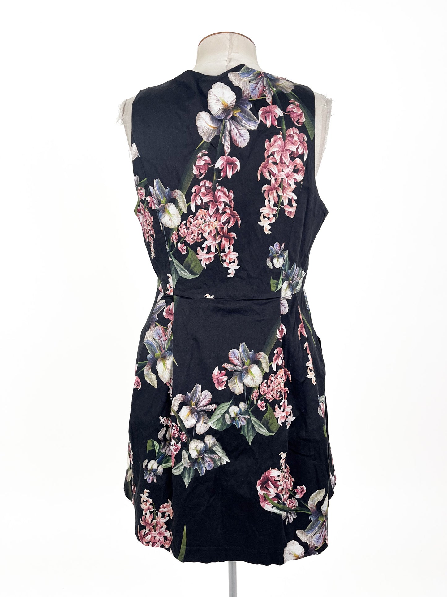 Portmans - Black Mini Dress (Size 16)