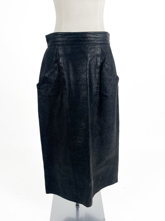 Pelle D'oro | Black Skirt | Size M