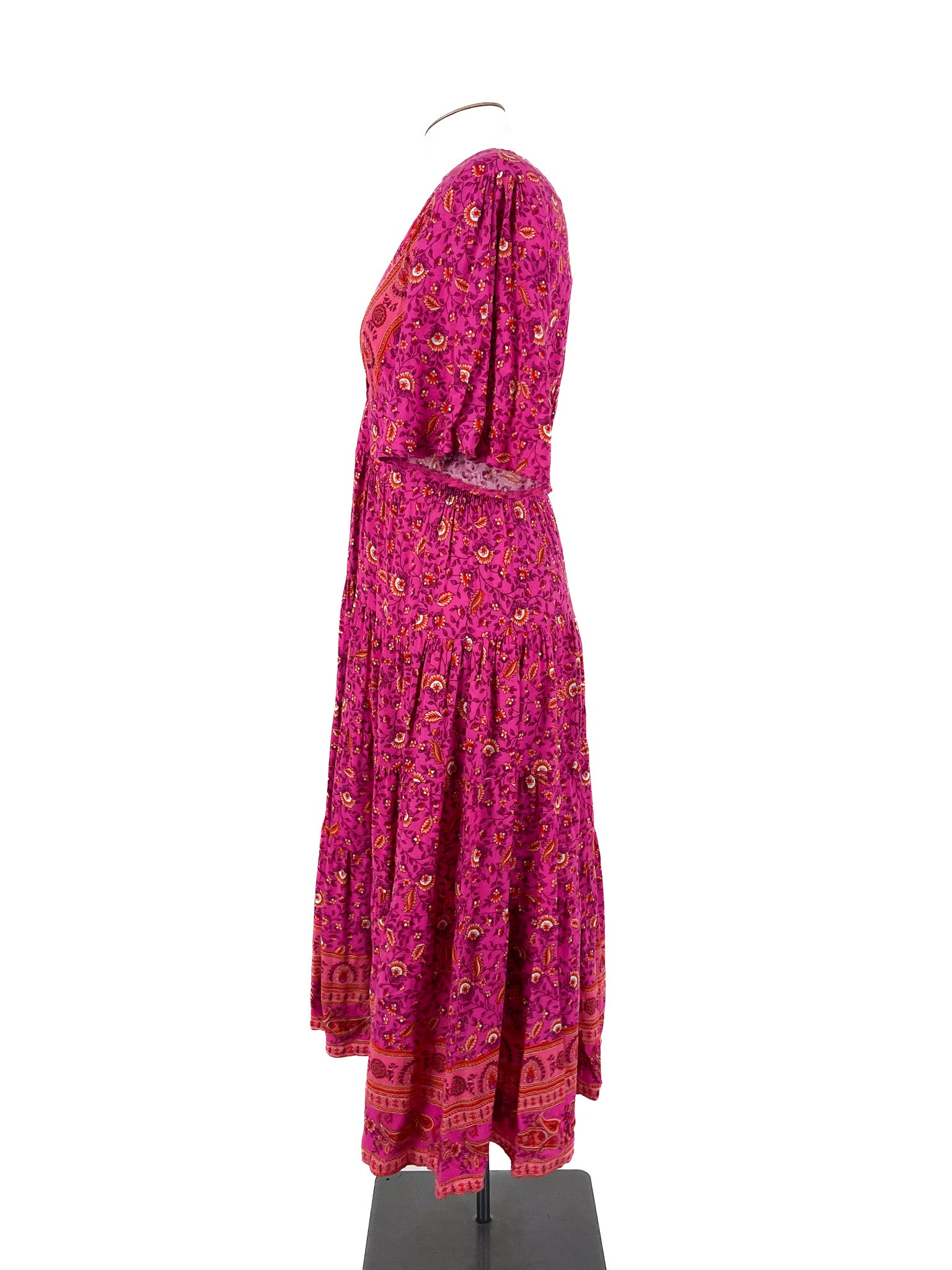 Lillie & Mia - Pink Maxi Dress (Size 14)