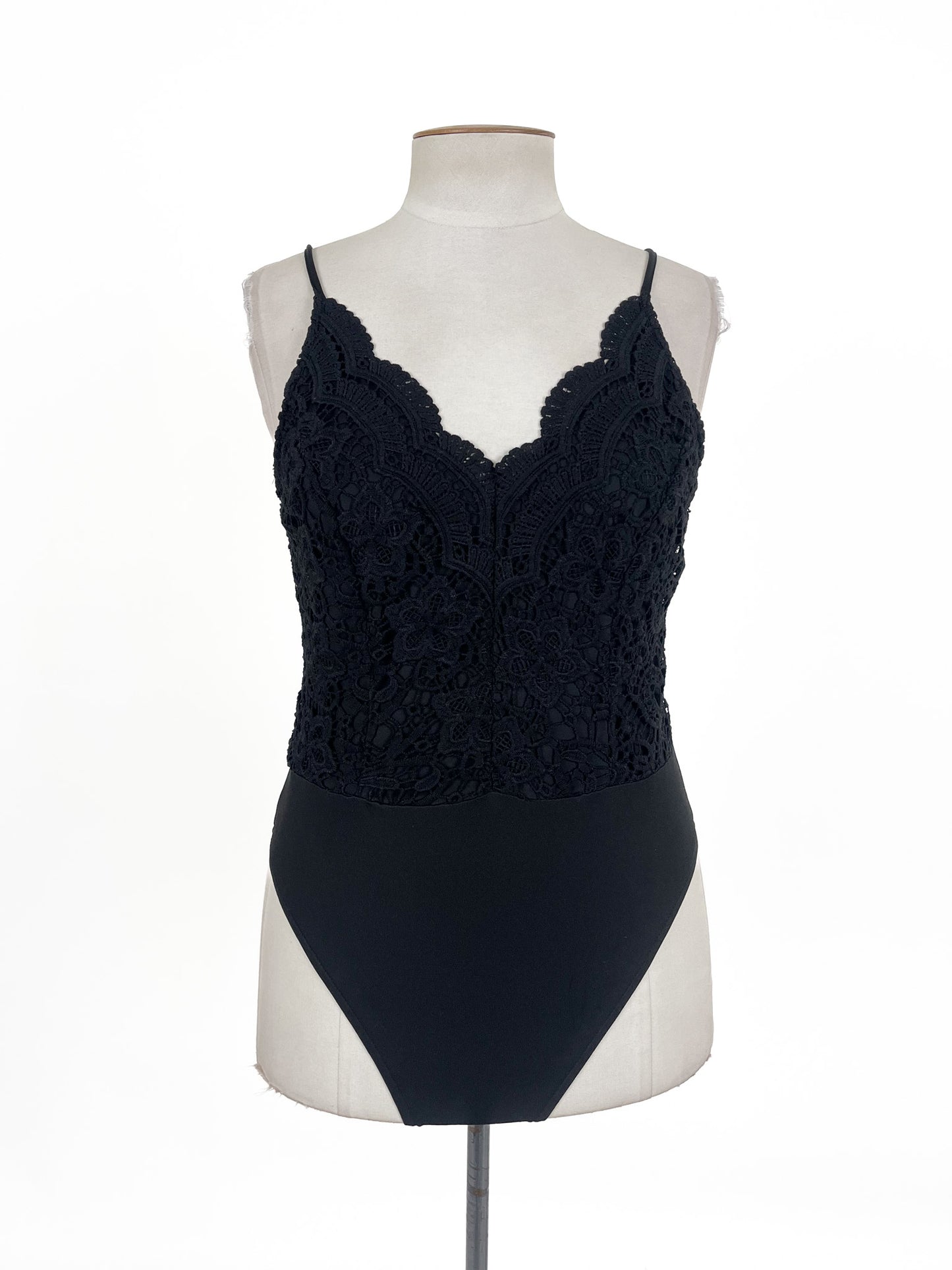 Boohoo | Black Playsuit | Size L