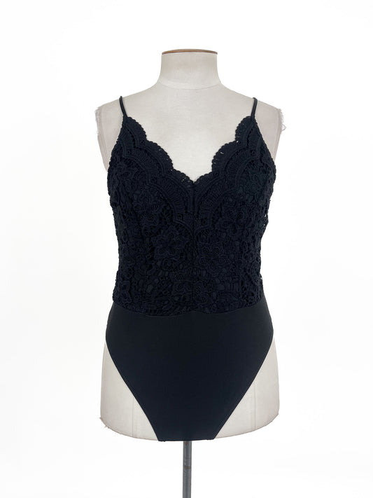 Boohoo | Black Playsuit | Size L
