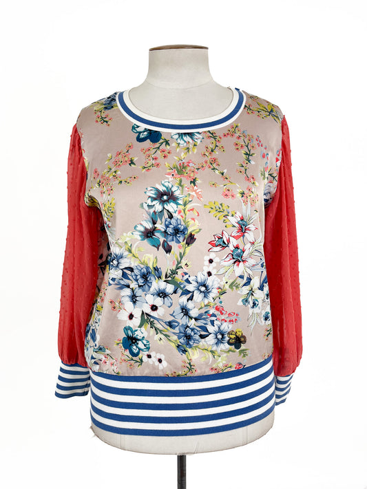 Augustine | Multicoloured Casual/Workwear Top | Size XS
