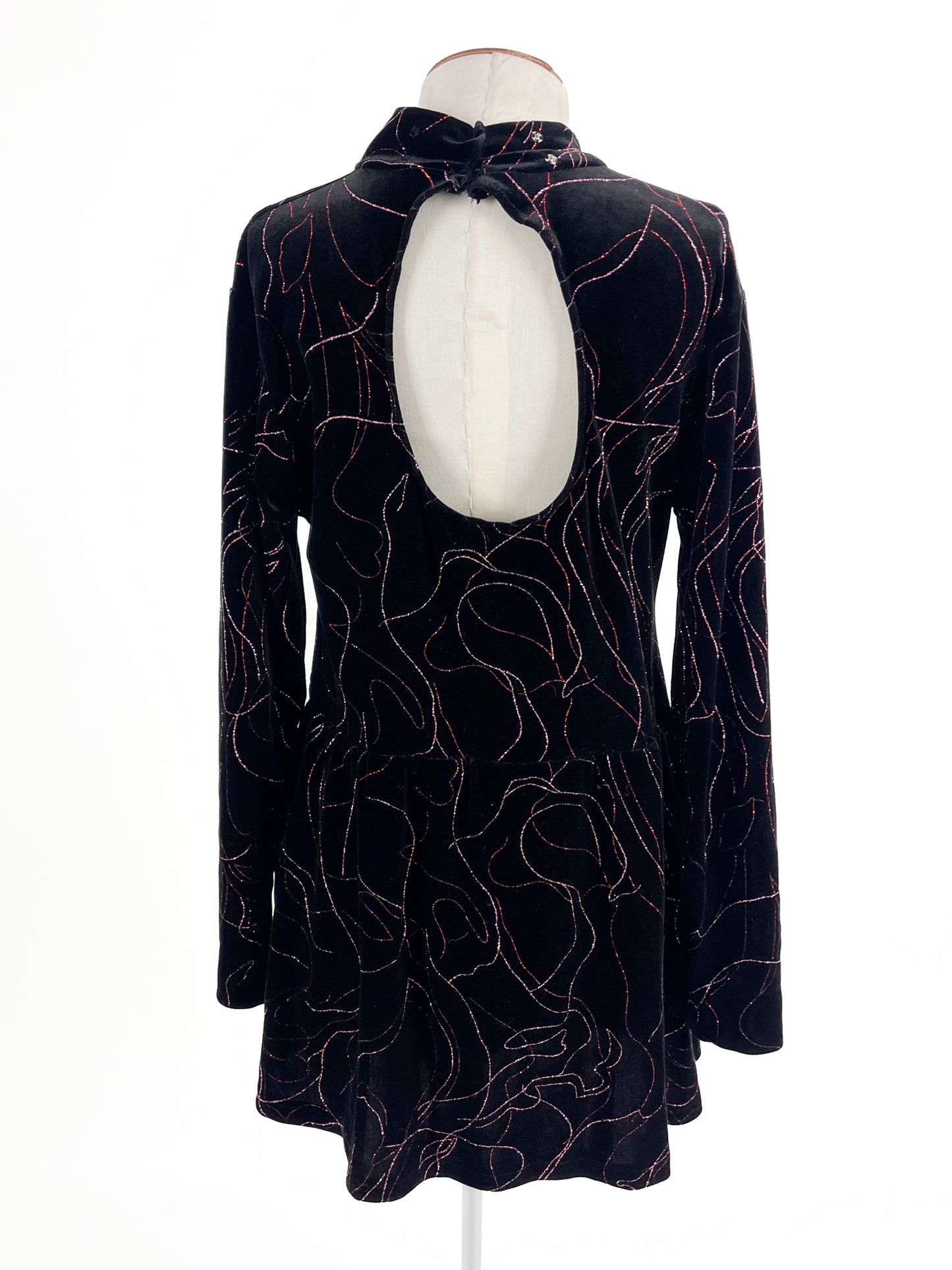 Unknown Brand | Black Cocktail Dress | Size M