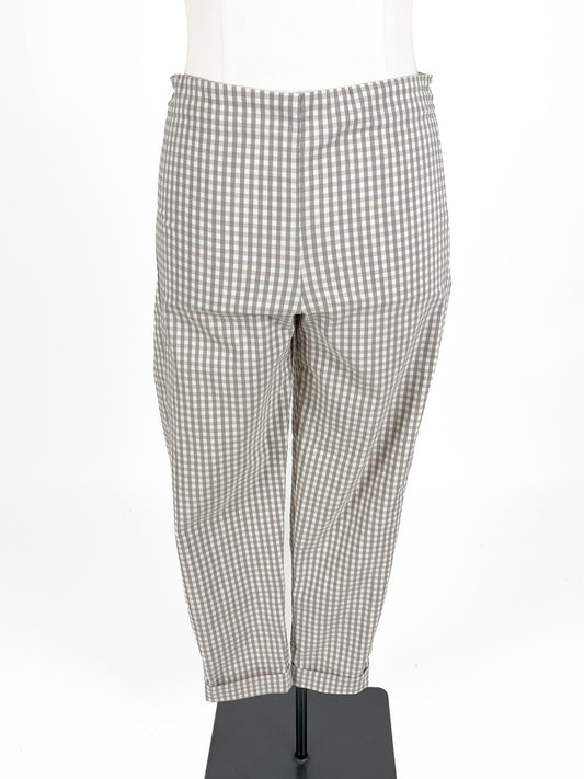 Sills | Beige Stretchy Straight fit Pants | Size 14