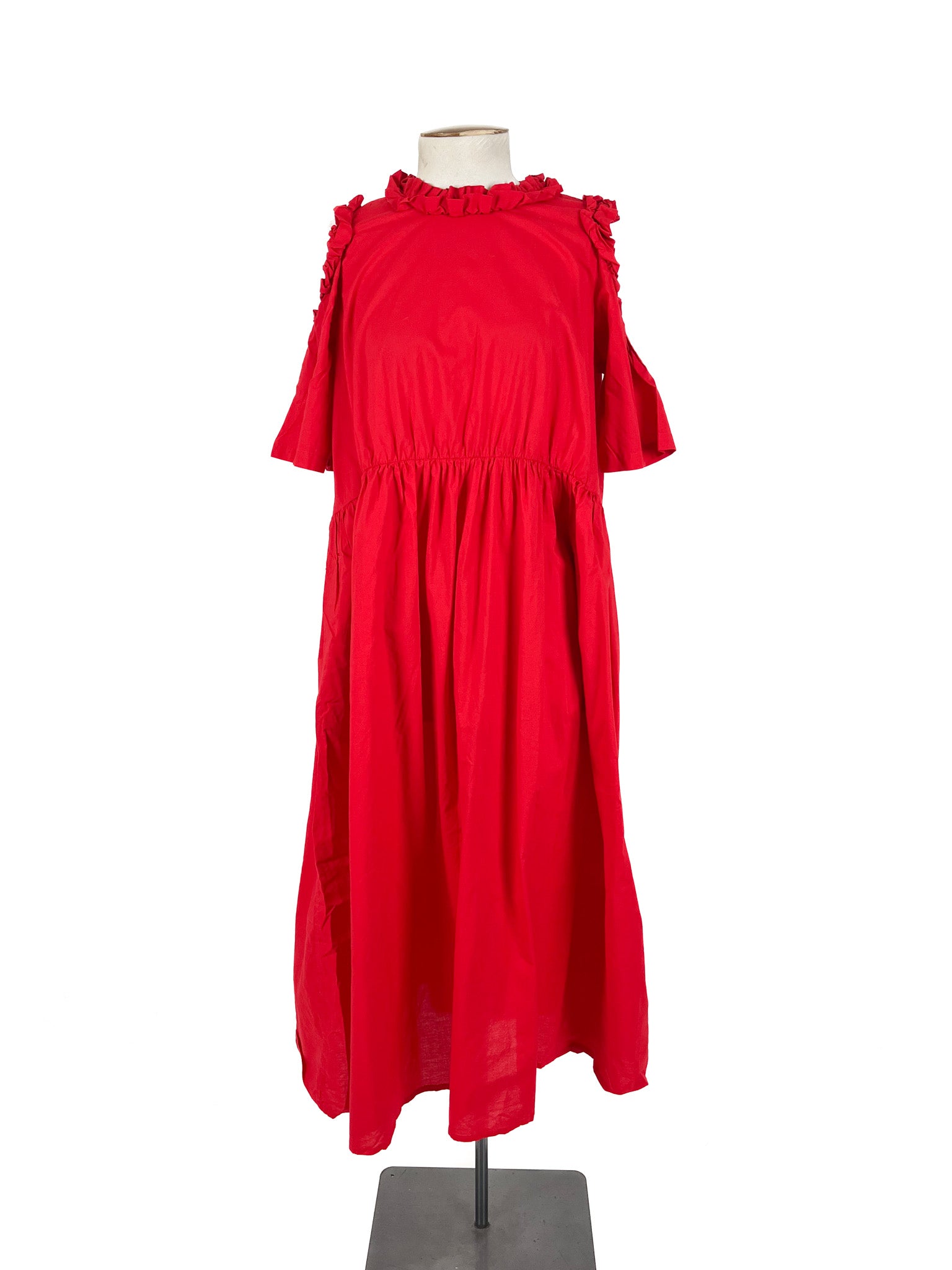 Kowtow - Red Midi Dress (Size S)