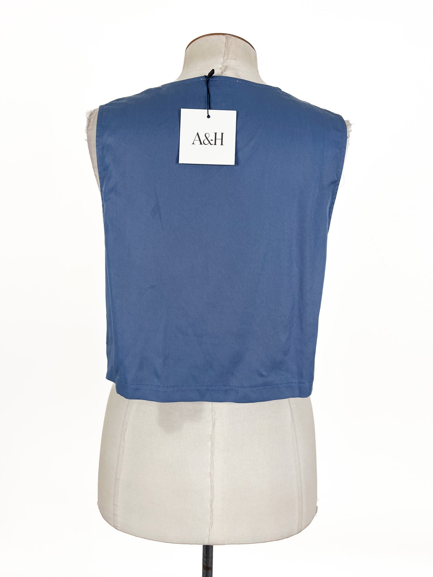 Atmos & Here | Blue Casual Top | Size 12