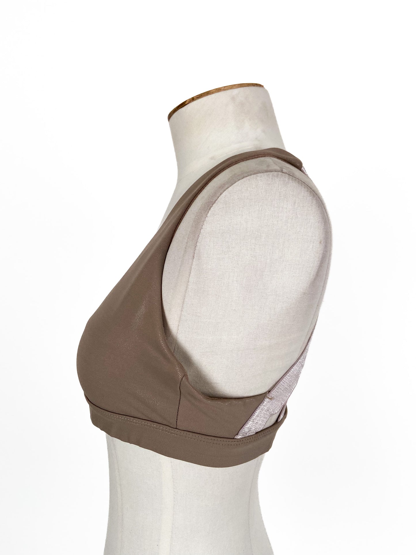 Aim'n | Brown Activewear Top | Size L
