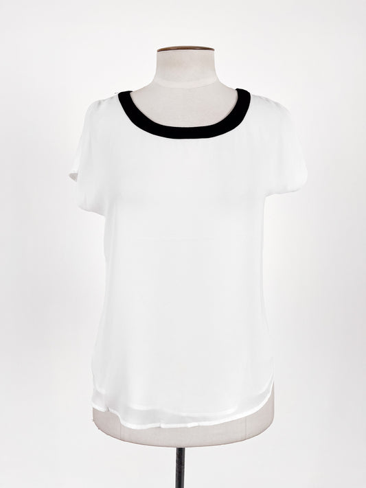 Jacqui.E | White Workwear Top | Size 12