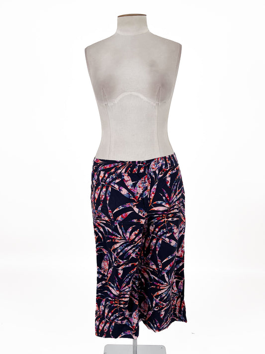 Jacqui.E | Multicoloured Wide leg Pants | Size 12